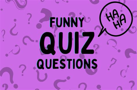 Funny Quiz Questions & Answers 2024