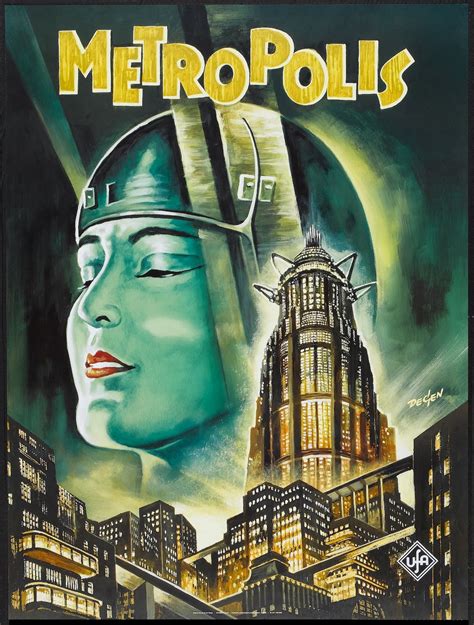 OBERON CARTOONS: Art deco in vintage sci fi films