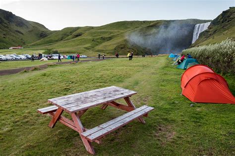 Skógar camping ground - Iceland The Beautiful