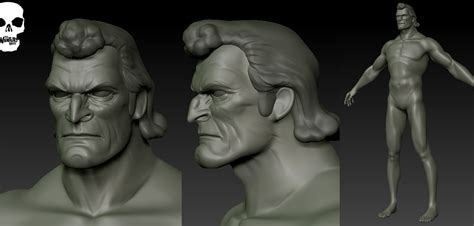 Venture Bros. - Brock Samson - ZBrushCentral