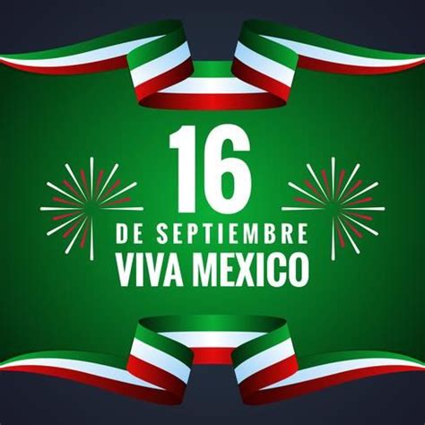 Tarjeta de felicitación feliz del día de la independencia de México ...