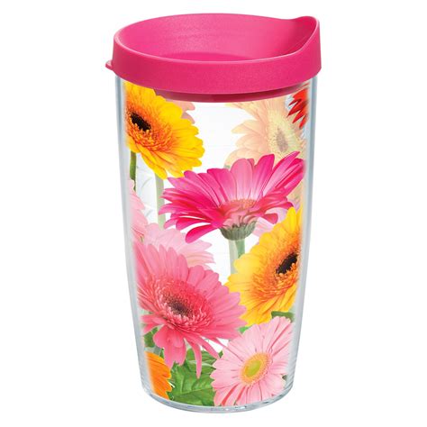 Tervis Gerber Daisy Tumbler (16 oz), Clear | Tervis tumbler, Tumbler ...