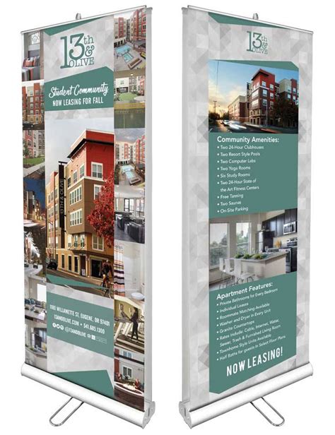 Double Sided Retractable Banner Stand | Hadrus Vinyl Graphics