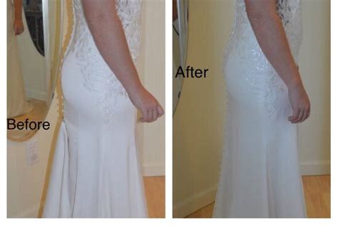 Corset under wedding dress before and after | Dresses Images 2022