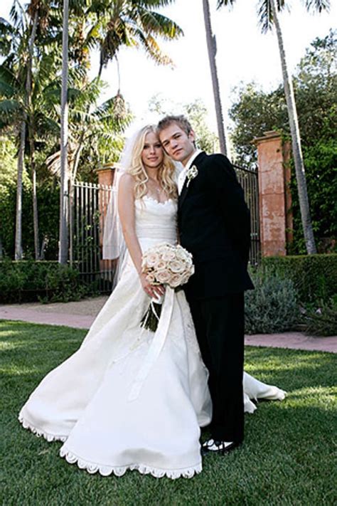 Avril Lavigne and Deryck Whibley | Stars' Stunning Wedding Photos | Us ...