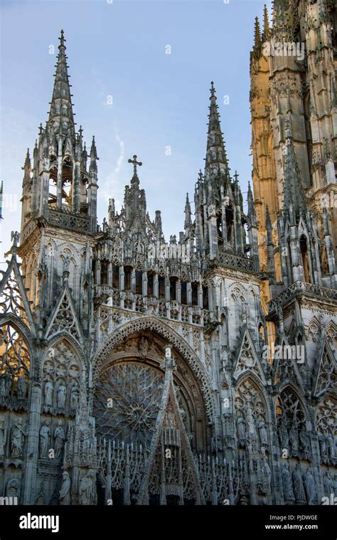 Church of Saint Ouen is a large Gothic Roman Catholic church in Rouen ...