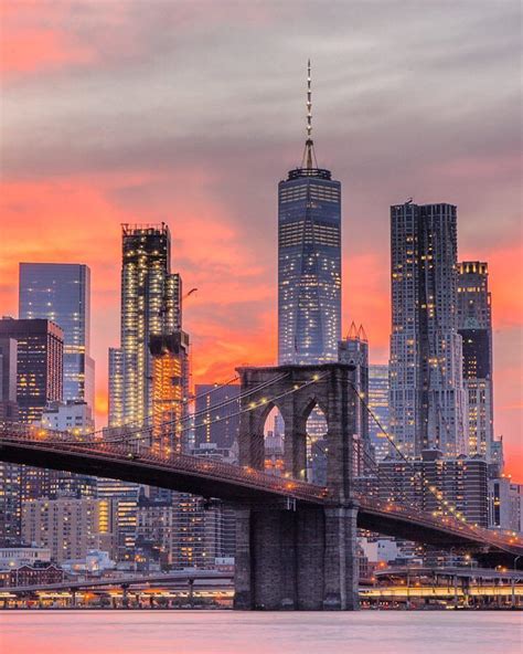 Brooklyn Bridge Sunset Wallpapers - Top Free Brooklyn Bridge Sunset ...