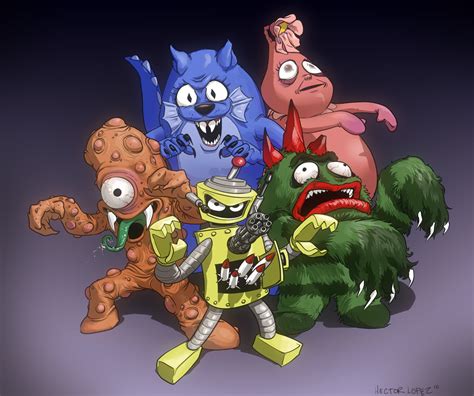 Yo Gabba Gabba Evil by heckthor on DeviantArt