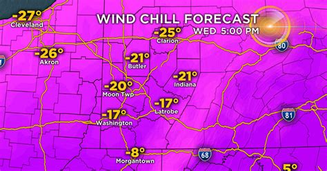 Pittsburgh Weather: The Coldest Air We've Seen In Years Heading Into ...