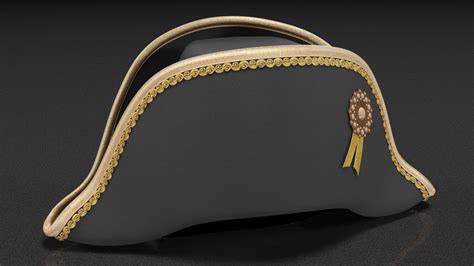 Napoleon hat 3D Model $49 - .3ds .blend .c4d .fbx .max .ma .lxo .obj ...