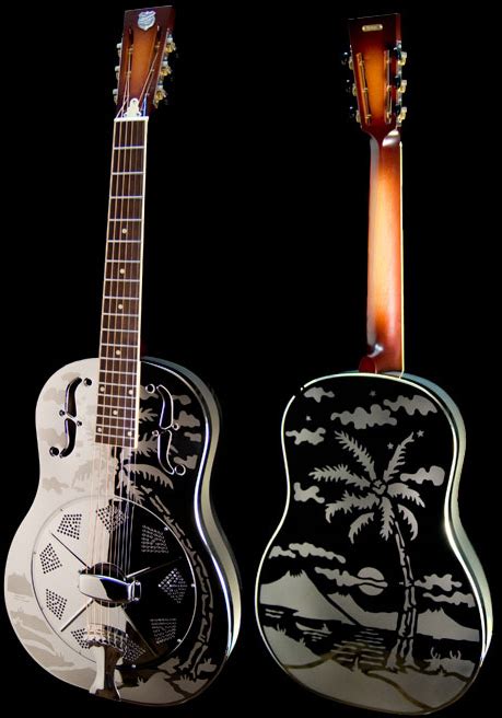 National Style O 12-Fret Steel Resonator Acoustic Guitar ...