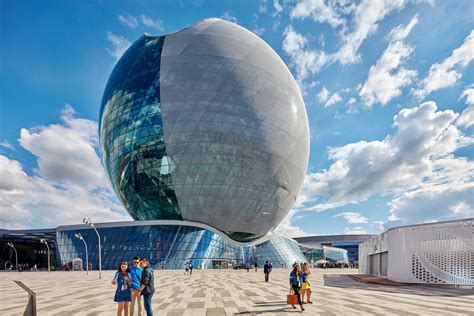 Architects unveil energy pavilions at Astana Expo 2017