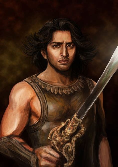 Fanart of Arjuna,Mahabharat,by Snowcandy. CC:BY-NC-ND