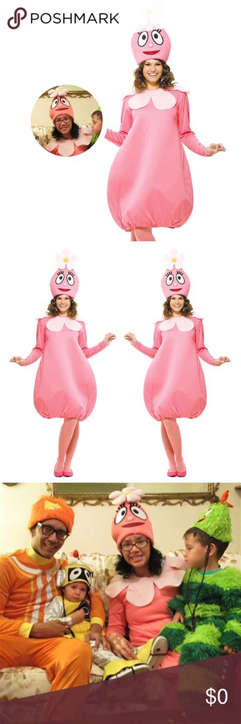 Yo Gabba Gabba! Pink FOOFA Flower Bubble Costume | Bubble costume ...