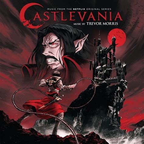 Castlevania Netflix poster imitating the cover of the video game ...