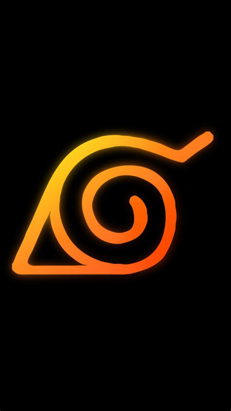 Wallpaper 4k Naruto Logo Anime