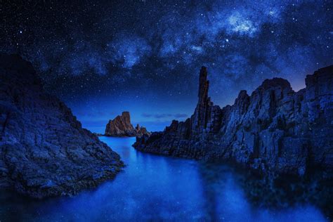 Night Ocean Wallpaper - WallpaperSafari