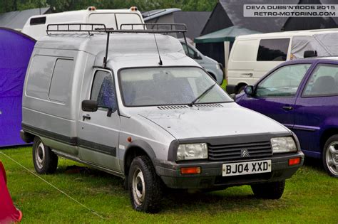 Silver Citroen Visa C15 Van BJ04XXD Deva Dubs and Rods 2015 : Retro ...