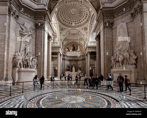 Interior of The Pantheon (Panthéon) in Paris, France Stock Photo - Alamy