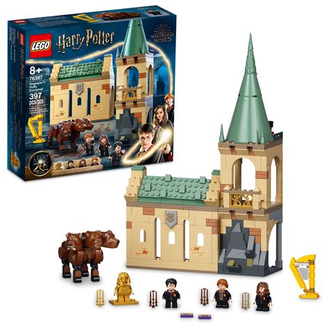 LEGO Harry Potter Hogwarts: Fluffy Encounter 76387 Building Toy ...