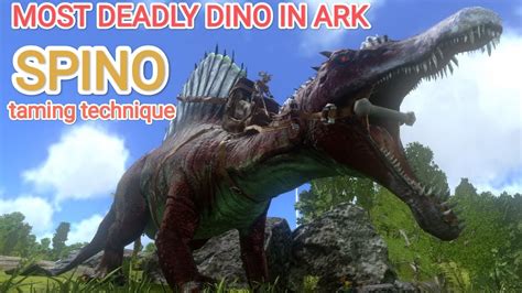 ARK SPINO TAMING GUIDE | ARK MOBILE | HINDI - YouTube