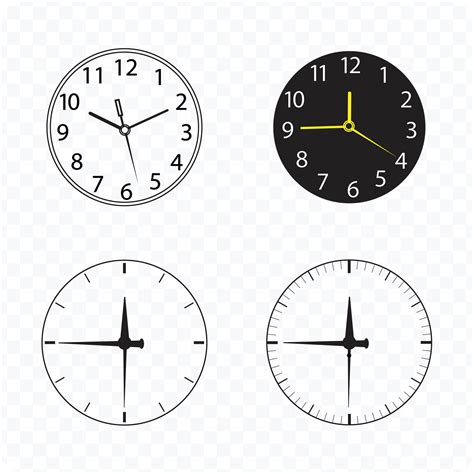 Best clock vector line art 29277961 Vector Art at Vecteezy