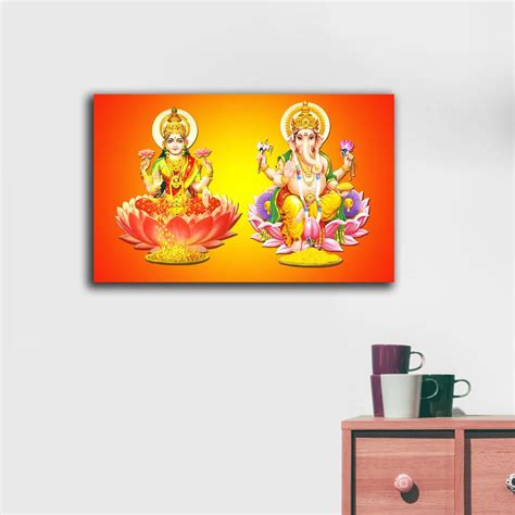 Goddess Laxmi Ganesh Painting – Inspicanvas