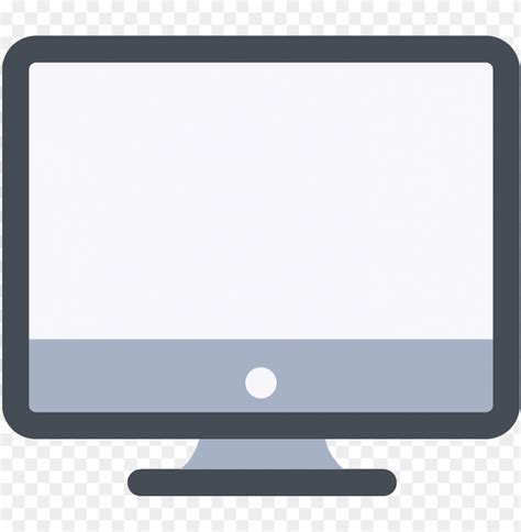 computer monitor vector - computer icon free PNG image with transparent ...