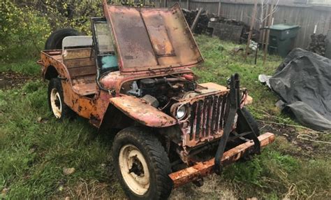 Unrestored WWII Jeep: 1945 Ford GPW | Barn Finds