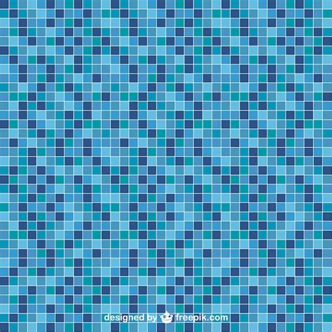 Free Vector | Pool tile seamless pattern