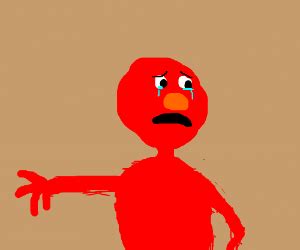 Elmo gets sad - Drawception