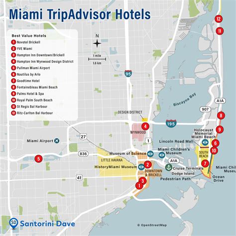 MIAMI HOTEL MAP - Best Areas, Neighborhoods, & Places to Stay