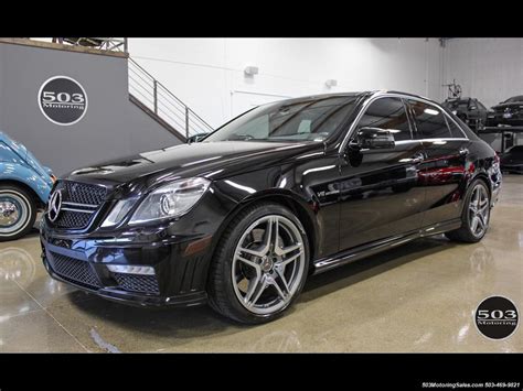 2012 Mercedes-Benz E63 AMG, Black/Black, less than 48k Miles!