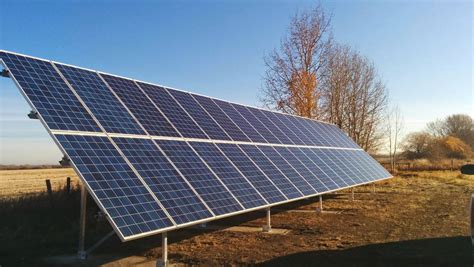 Ground-mounted solar panel installation for farms ~ The Power of Solar ...