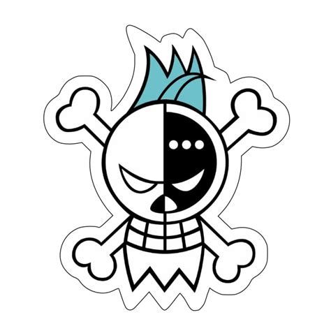 Buy One Piece Franky Jolly Roger Decal Sticker UV Water Resistance Car ...