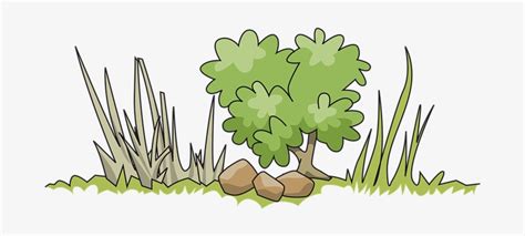 Bushes clipart grass, Bushes grass Transparent FREE for download on ...