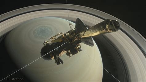 La nave Cassini se prepara para su «gran final» en Saturno ...