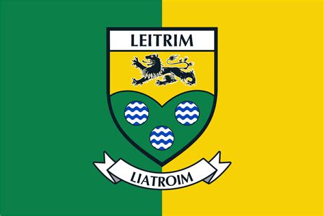 Leitrim County Crest Flag – Flags Ireland Prospect Design