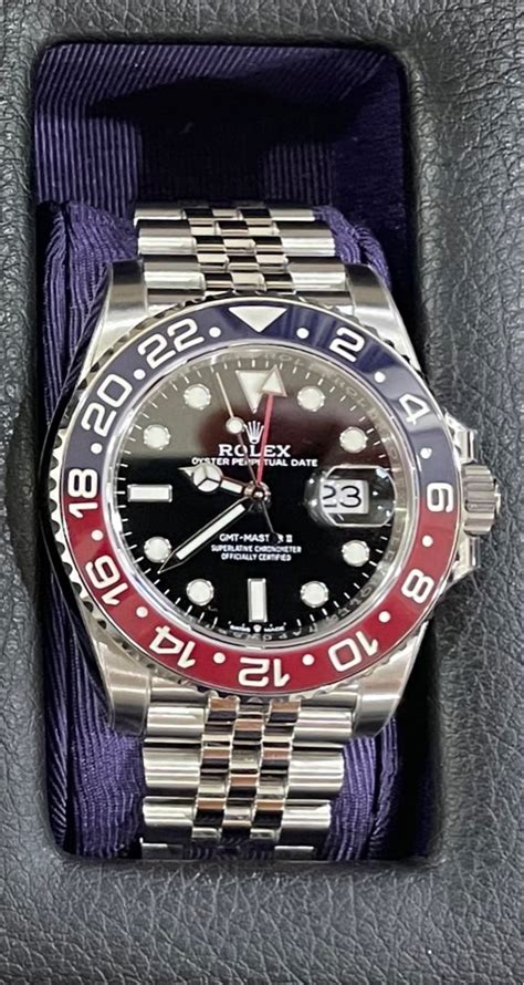 Rolex GMT Pepsi Jubilee 2021, Luxury, Watches on Carousell