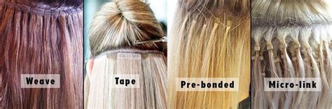 Hair Extensions 101 - Different Types of Hair Extensions