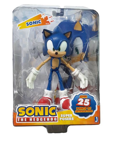 Sonic Super Poser 6" Action Figure | Sonic, Hedgehog, Sonic birthday ...