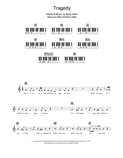 Steps - Tragedy sheet music