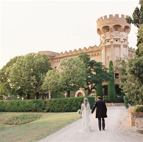 Elegant Barcelona Destination Castle Wedding II via oncewed.com Wedding ...