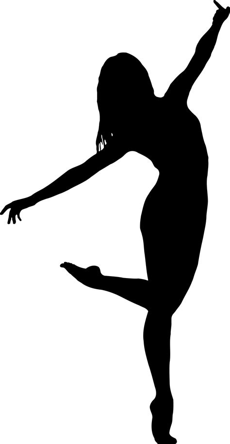 Jazz Dancer Silhouette Clip Art Transparent Dancer Silhouette Png | The ...