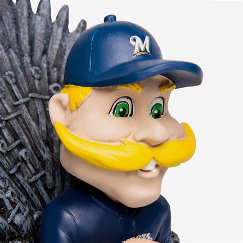 Milwaukee Brewers Bernie Brewer Game Of Thrones Mascot Bobblehead ...