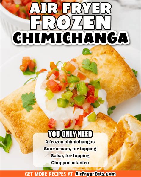 Air Fryer Frozen Chimichanga - Air Fryer Eats