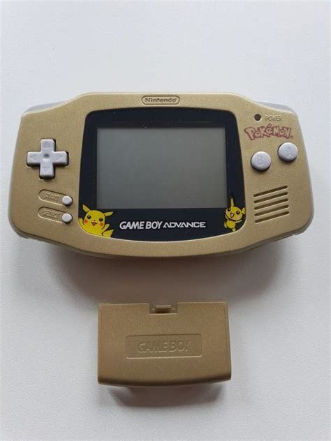 Nintendo Gameboy Advance GBA Gold Pokemon Gameboy Advance - Console ...