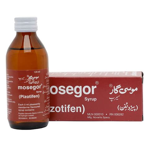 Buy Mosegor Syrup 120ml Online | emeds Pharmacy