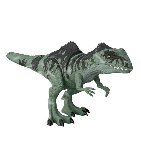 Buy Jurassic World Dominion Dinosaur Toy, Strike N Roar Giganotosaurus ...