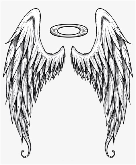 angel wings drawing outline - Sharri Mullen